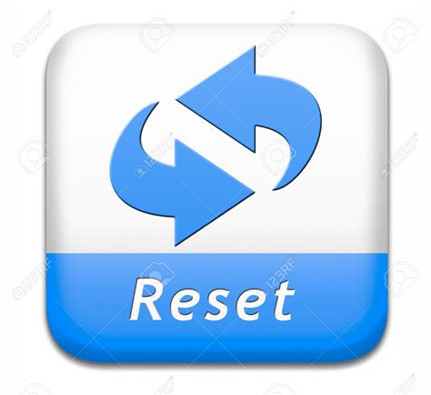 Reset Button Icon 144688 Free Icons Library