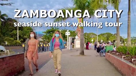 Zamboanga City Walk Cawa Cawa Rt Lim Boulevard Zamboanga