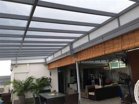 Polycarbonate Roof Singapore Wooden Outdoor Roof Trellis