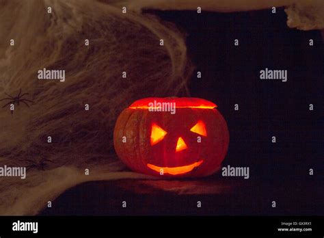 Pumpkin On Halloween Stock Photo Alamy