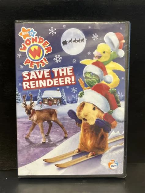 Wonder Pets Save The Reindeer Dvd Nick Jr New Factory Sealed 995