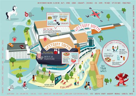 West Quay Shopping Centre Map — Kerry Hyndman
