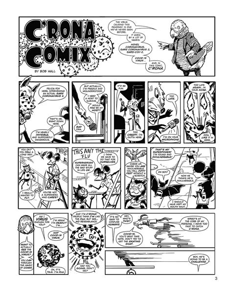 CRONA Pandemic Comics Biology Of Human World Of Viruses