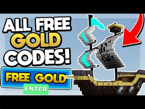 Build a boat for treasure code: ALL 2020 FREE GOLD CODES in BUILD A BOAT FOR TREASURE ...