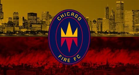 Chicago Fire Fc New Logo Chicago Fire Fc Rebrand On Behance On