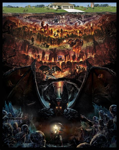 Dantes Inferno The Nine Circles Of Hell Part 2 By Redvampire120652 On