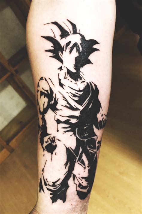 Son Goku Of Dragonball Most Important For Evey Fan Tatuagens De