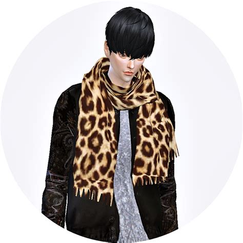 Sims 4 Male Scarf