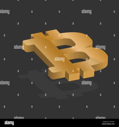 Letter B, Bitcoin symbol, digital currency symbol 3D vector