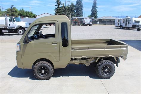 Daihatsu Hijet Jumbo Automatic Green Mini Trucks Northwest