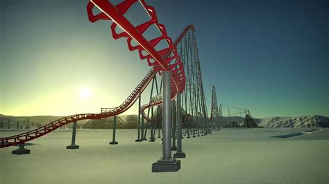 The Mamba At Worlds Of Fun Recreation On Planet Coaster Youtube