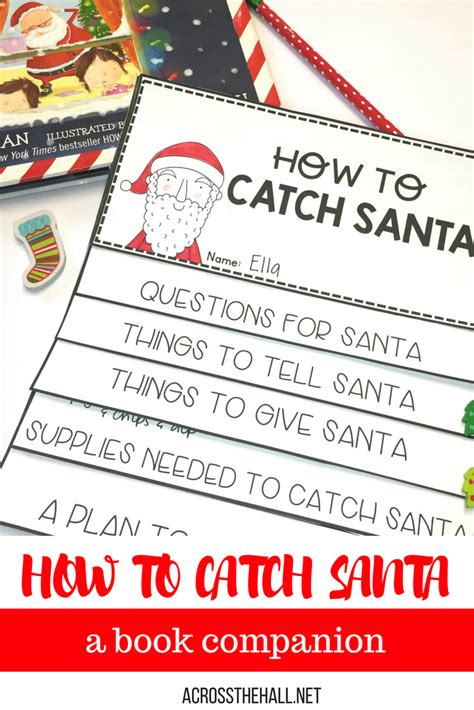 How To Catch Santa Activities Book Companion Book Companion Holiday