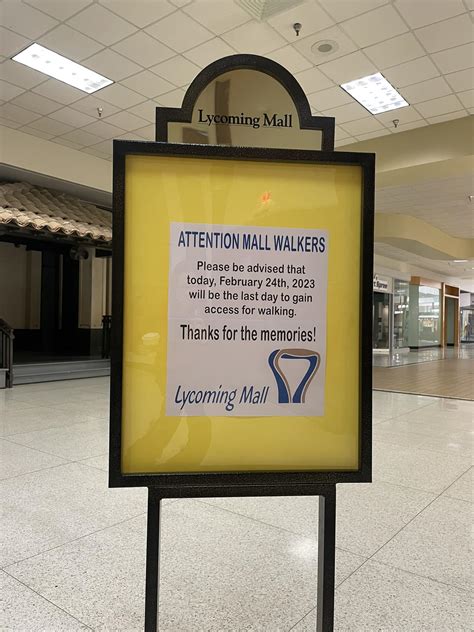 Lycoming Mall, Williamsport Pa. Final Day today. RIP : r/deadmalls