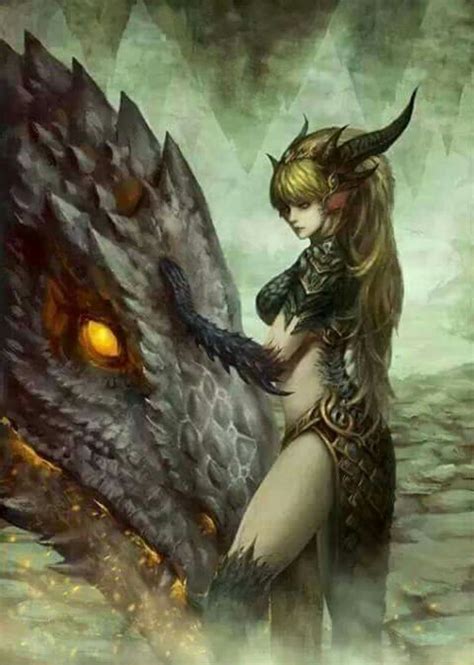 Half Woman Half Dragon