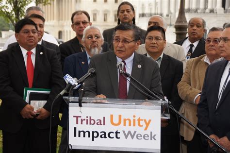 Navajo Nation President Ben Shelly Stands With Tribal Lea Flickr
