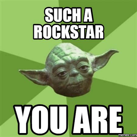 Download You Are A Rockstar Meme | PNG & GIF BASE