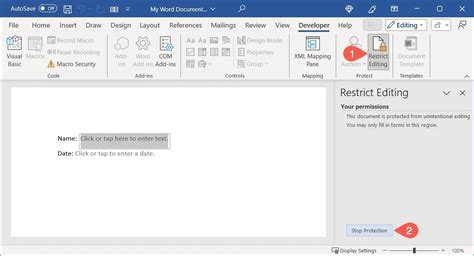 Cómo Crear Un Formulario Rellenable En Microsoft Word