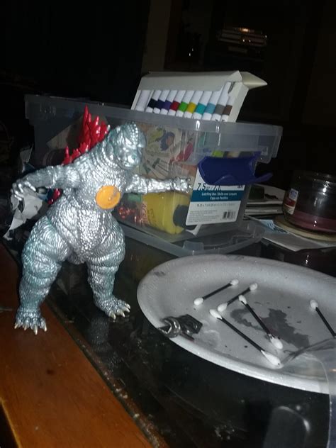 Custom Mechagodzilla In Process 6 By Godzillaninja2019 On Deviantart