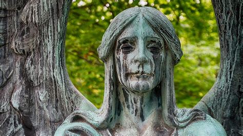The Haserot Angel In Lake View Cemetery Youtube