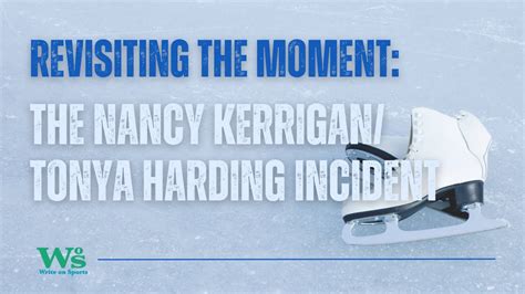 Revisiting The Moment The Nancy Kerrigan Tonya Harding Incident Youtube