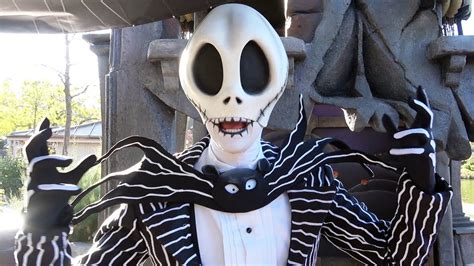 Jack Skellington Meet And Greet At Disneyland Paris Halloween Festival