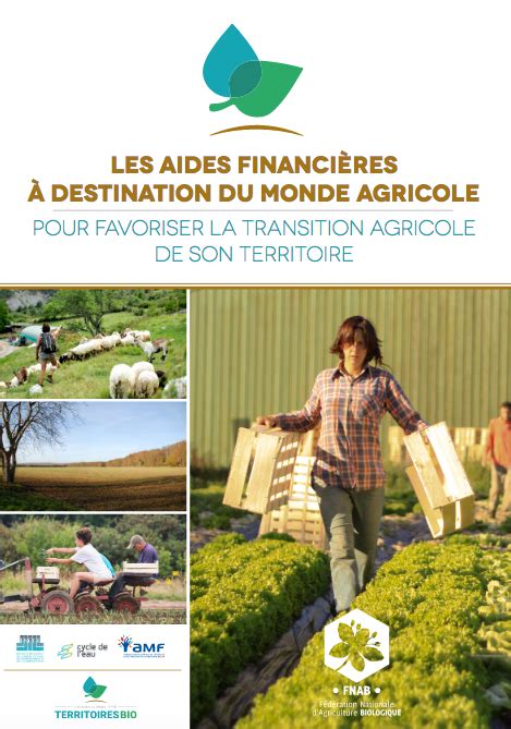 Les Aides Financières à Destination Du Monde Agricole Pour Favoriser La