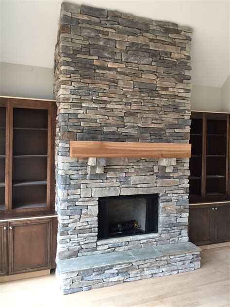 Time For A Fireplace That Rocks Custom Design And Install Ledgestone