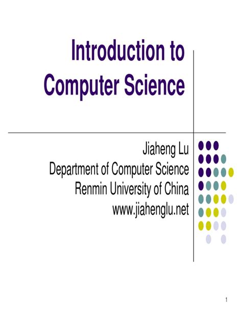 He was the first one. Computer Science-Research Methods | Computer Science ...