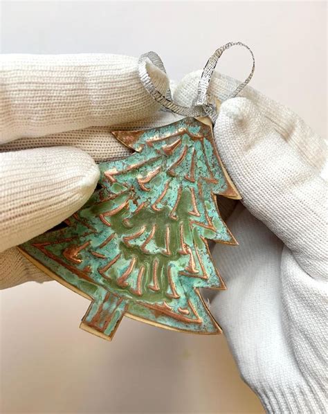 Learn How To Make A Copper Christmas Tree Ornament Copper Christmas