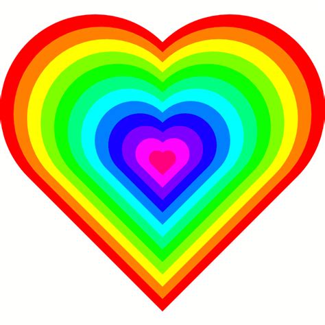 Hearts  Rainbow Heart Animation By Chandlerklebs On