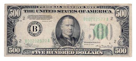 1934 Hundred Dollar Bill