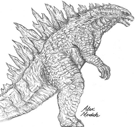 Dibujos Para Colorear Godzilla Páginas Imprimibles