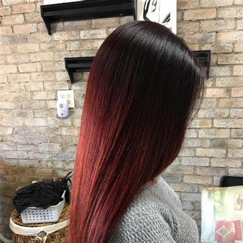 45 Thrilling Ways Of Achieving The Red Ombre Hair Sassy Flames