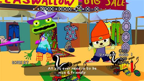 Parappa The Rapper Remastered Screenshot Galerie
