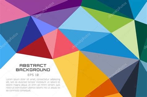 Abstract Background Vector Wallpaper Triangle Color