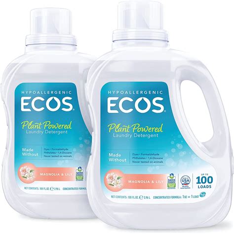 Ecos Hypoallergenic Laundry Detergent The 13 Best Eco Friendly
