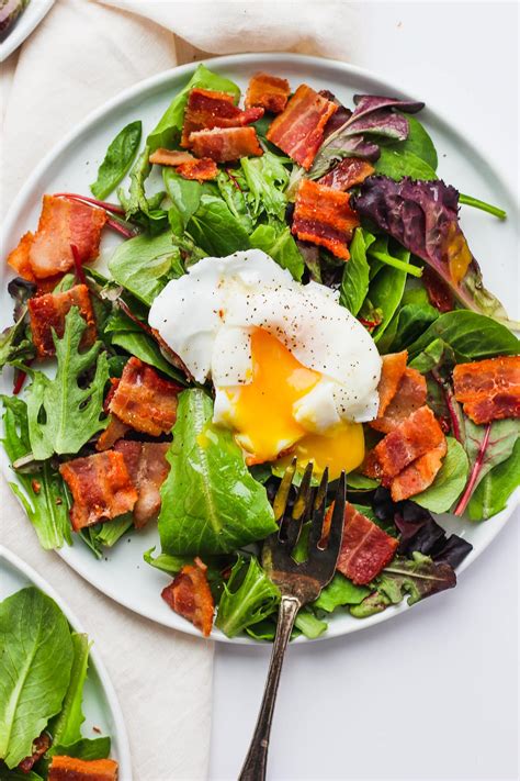 Whole30 Breakfast Salad With Poached Egg The Wooden Skillet