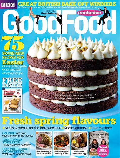 Bbc Good Food Magazine Uk 2014 04 Bak Food Magazine Food Baking