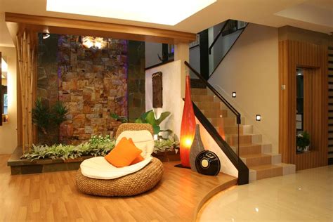 Tropical Retreat Semi Detached Design Spirits Living Room Homify