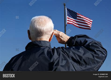 View Veteran Saluting Image And Photo Free Trial Bigstock