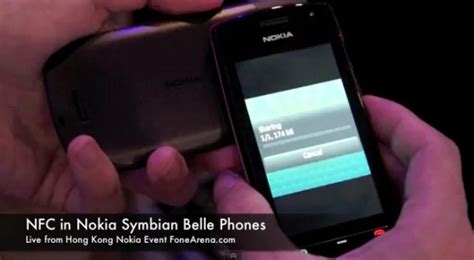 Photo Sharing Through Nfc In Nokia Symbian Belle Phones