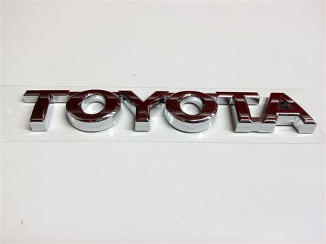 Toyota Tacoma Nameplate Plate Rear Rr Body Name 7547104030