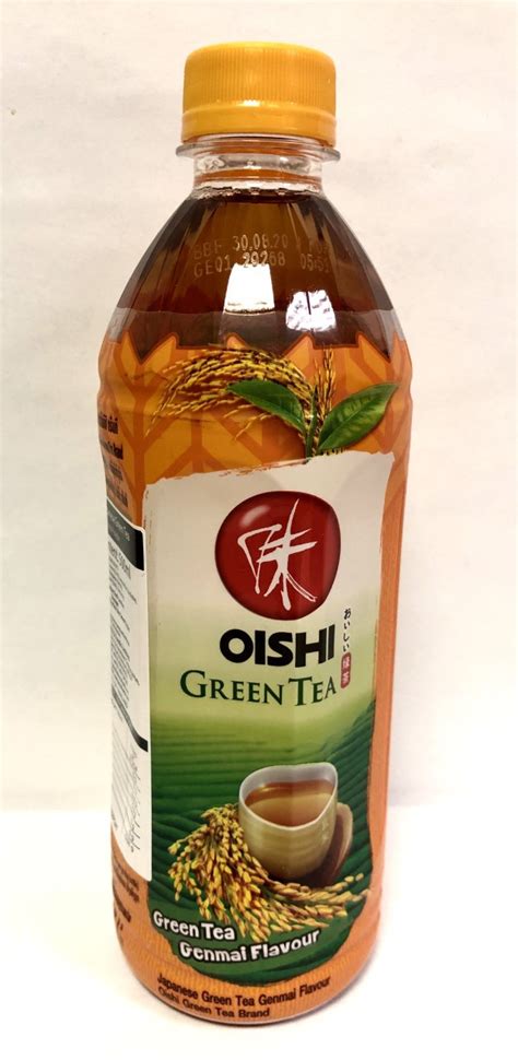 Oishi green tea genmai flavor 500 ml. OISHI JAPANESE GREEN TEA GENMAI FLAVOUR - 500ml | Camseng