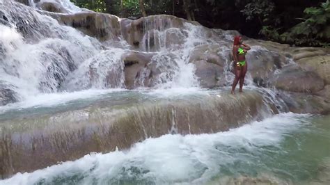 Climbing Dunns River Falls Ocho Rios Jamaica Youtube