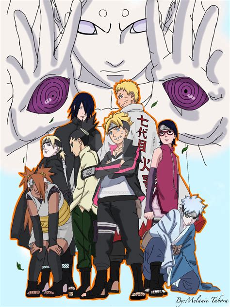 Boruto Naruto The Movie Poster By Kenshikazuma On Deviantart