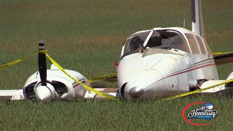 Plane Crash Near Marshall Airplane Oklahoma Highway Patrol Plane