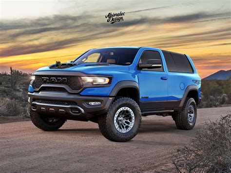 Home delivery is available through participating dealerships. Modern Dodge Ramcharger TRX Looks Butch, Out for Ford ...