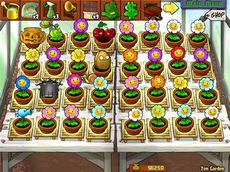 More roof levels and we get the zen garden!more things:twitter: Plants vs. Zombies Zen Garden by KleinBeynis on DeviantArt