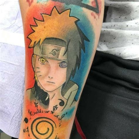 Top 30 Anime Tattoo Ideas Design For Man Naruto Tattoo Naruto