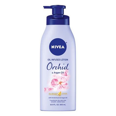 Nivea Orchid And Argan Oil Infused Body Lotion 169 Fl Oz